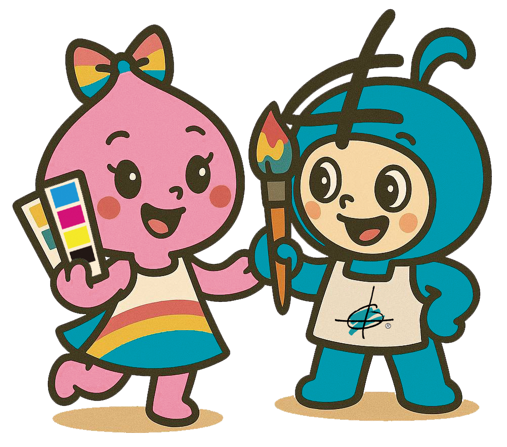 吉祥物喬伊與采妮